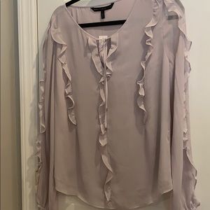 Purple blouse from White House black market